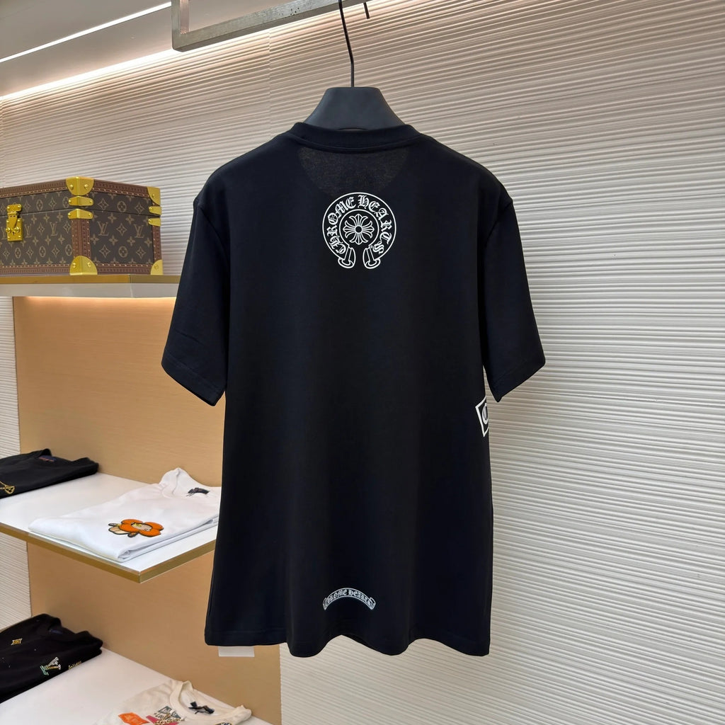 Chrome Hearts T-Bar Logo Pocket Tee
