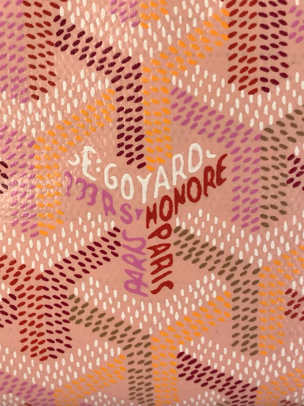 Goyard Sénat Nano Key Pouch Multicolored