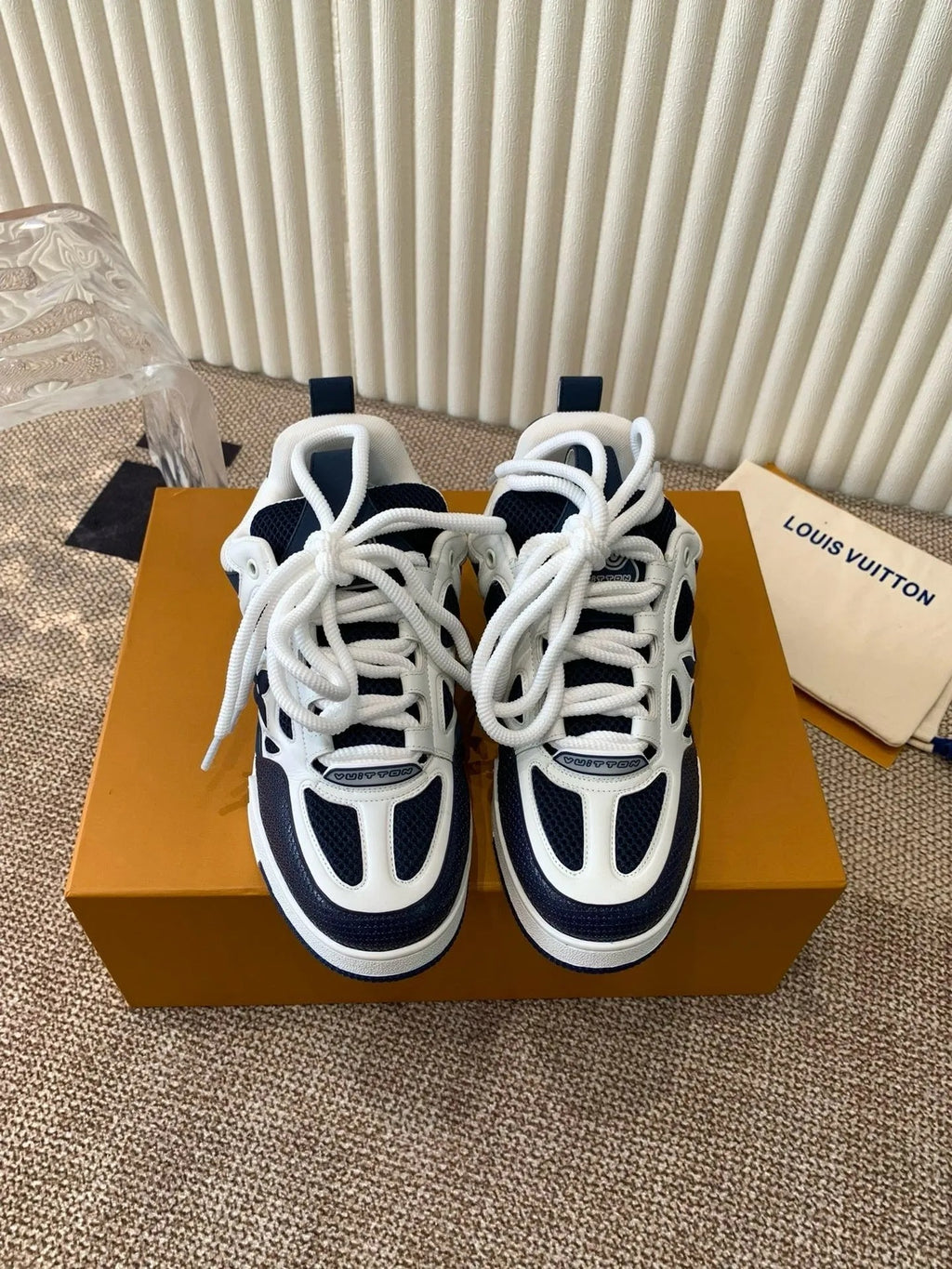 LV Skate Sneaker Navy 1ACF20