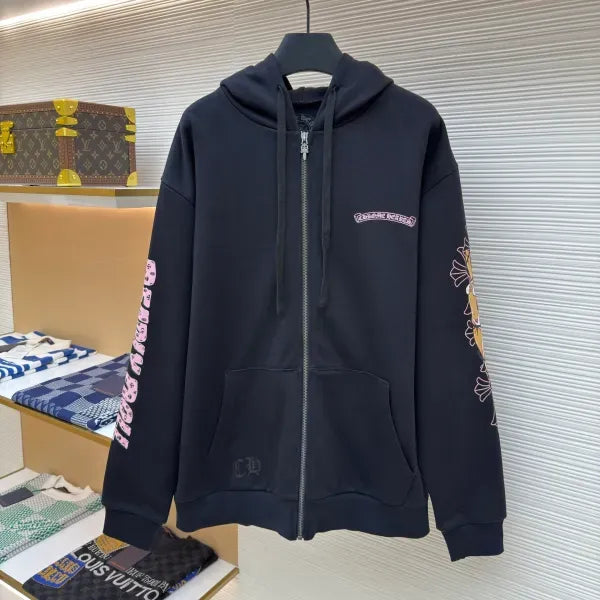 Chrome Hearts Deadly Doll Zip Hoodie
