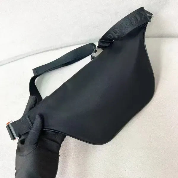 Prada Re-Nylon and Saffiano Leather Belt Bag