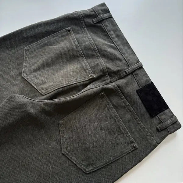 LV 1AJCU4 Waxed Denim Pants