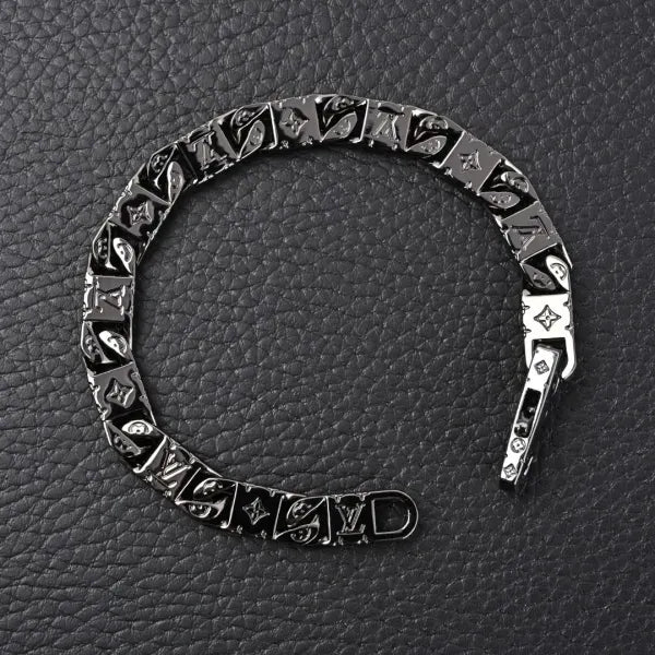 LV Chain Links Patches Bracelet