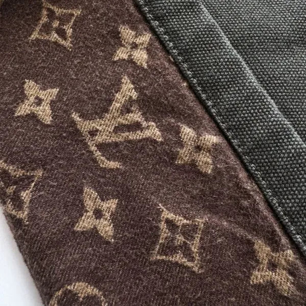 LV 1AJCU4 Waxed Denim Pants