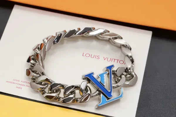 LV Chain Links Patches Bracelet