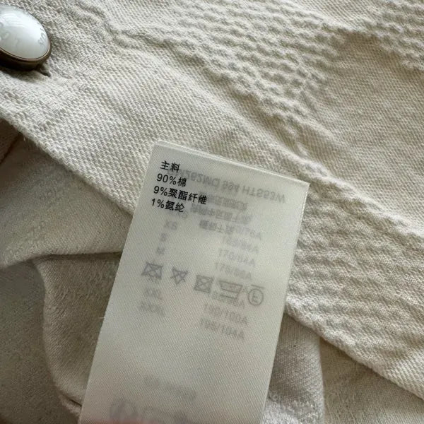 LV 1AK6HQ Damier 3D Light Denim Short-Sleeved Shirt
