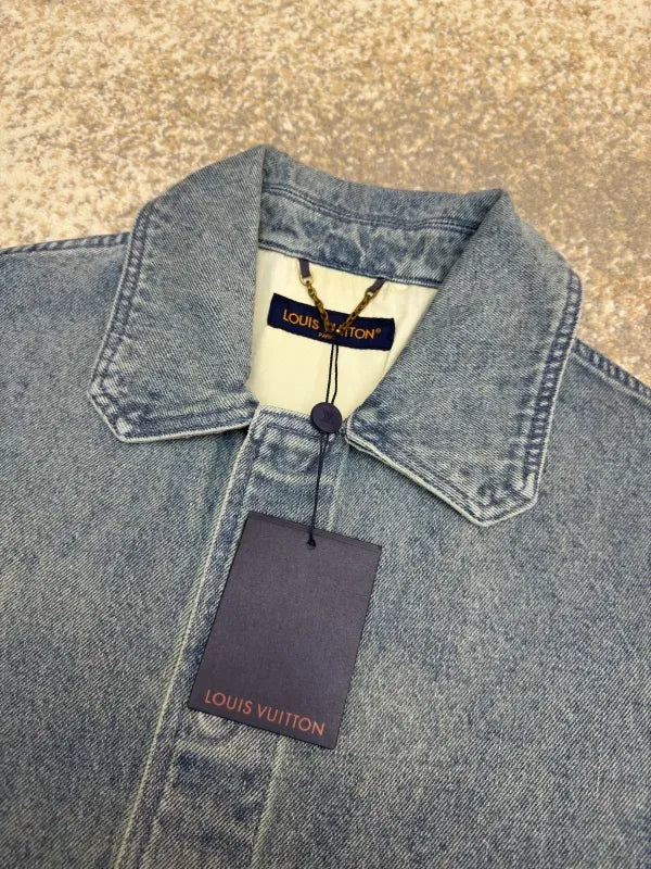 LV 1ABLDI Short Sleeve Denim Workwear Shirt