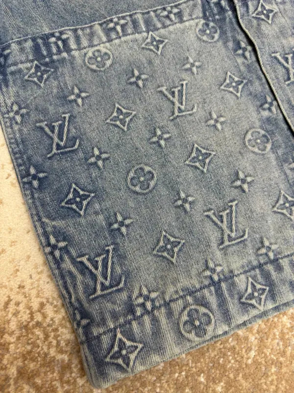 LV 1ABLDI Short Sleeve Denim Workwear Shirt