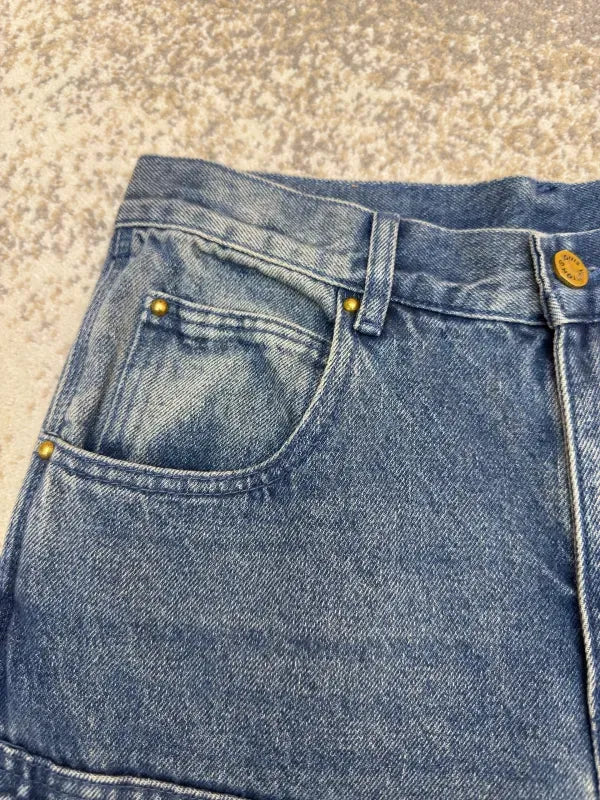 LV 1ABJ7E Monogram Workwear Denim Shorts