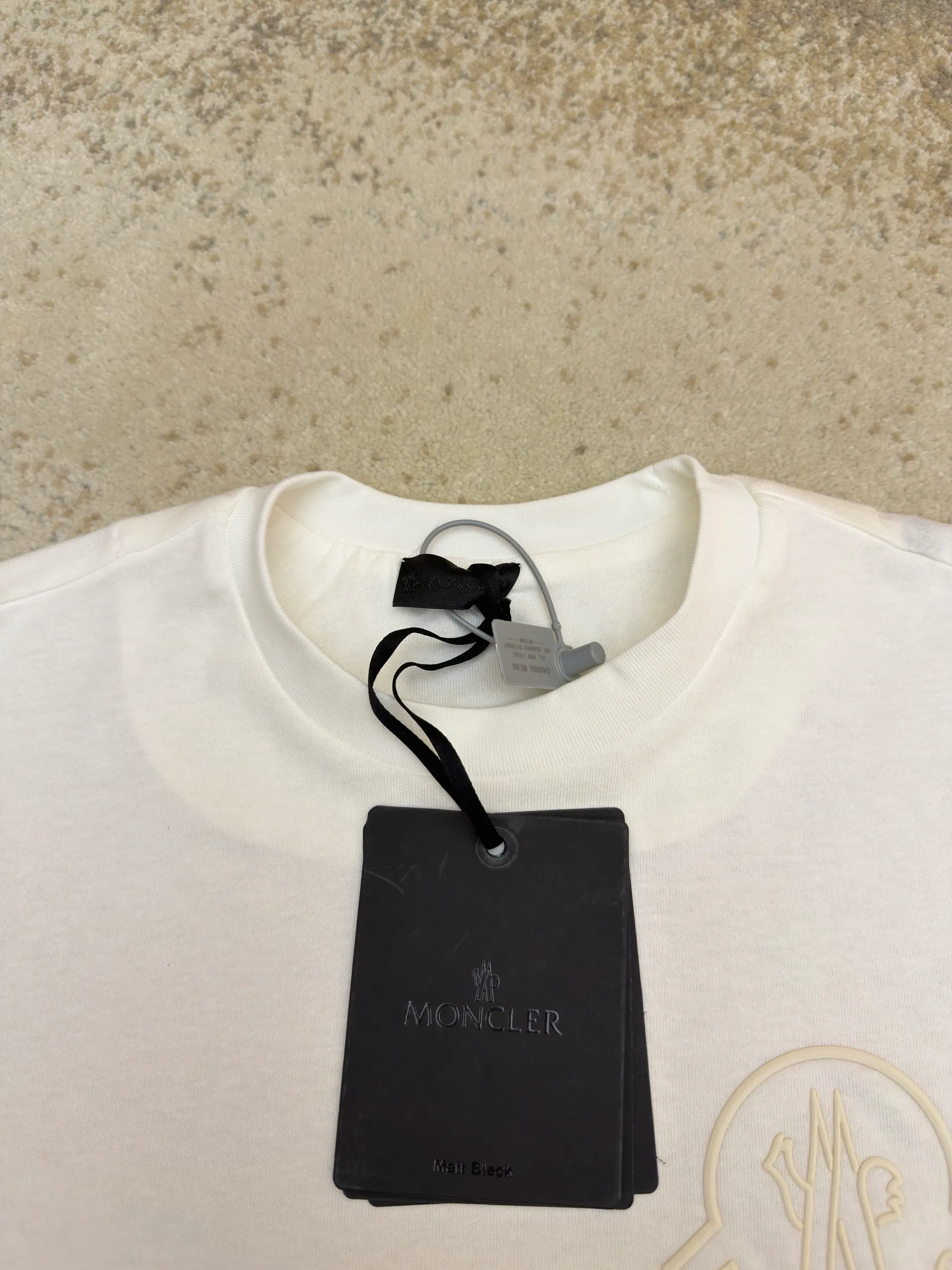Moncler Three-Dimensional Logo Cotton T-Shirt