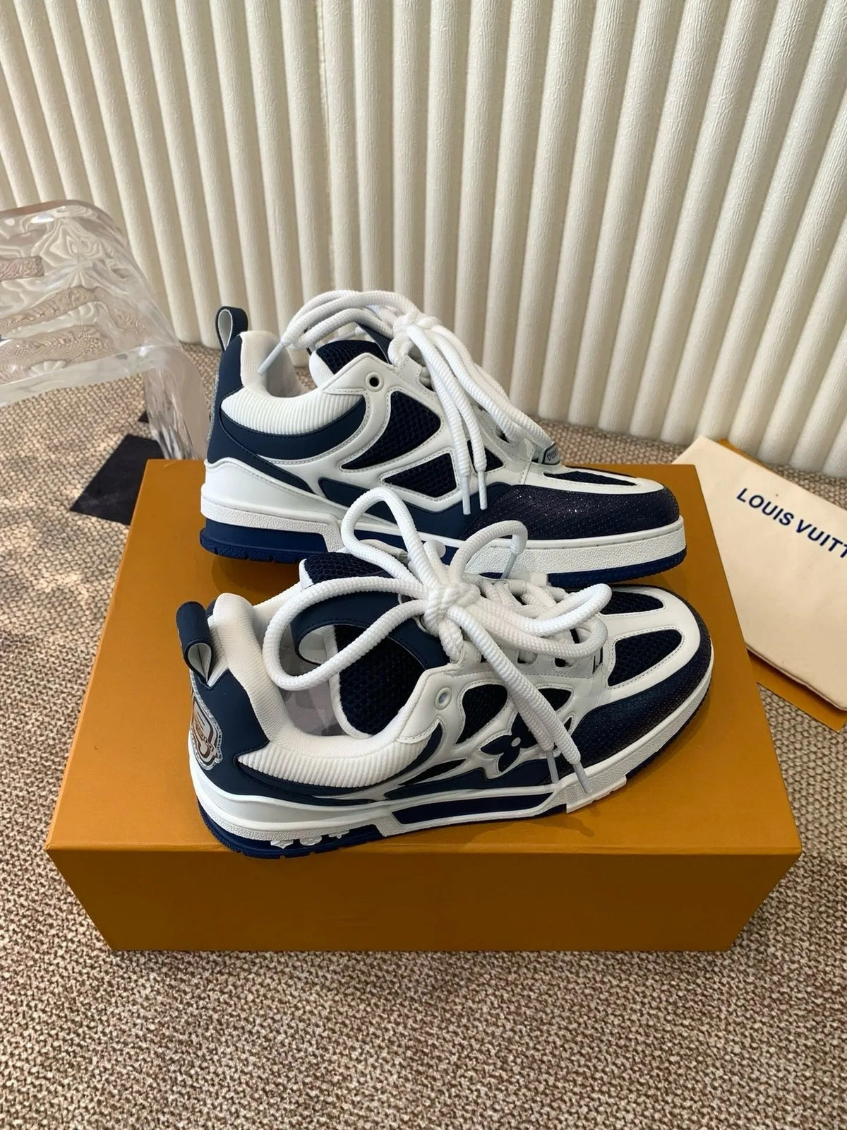 LV Skate Sneaker Navy 1ACF20