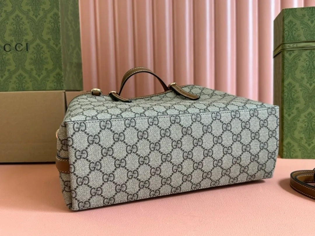 Gucci GG Emblem Medium Tote Bag