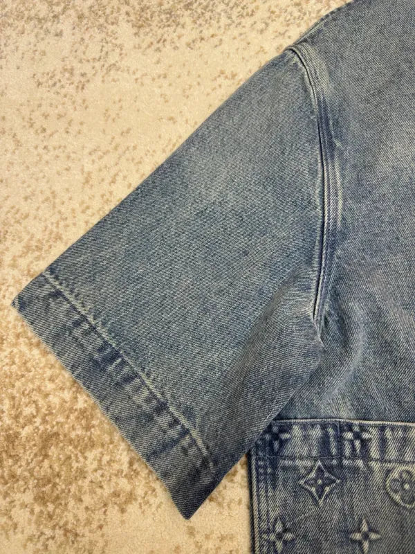 LV 1ABLDI Short Sleeve Denim Workwear Shirt