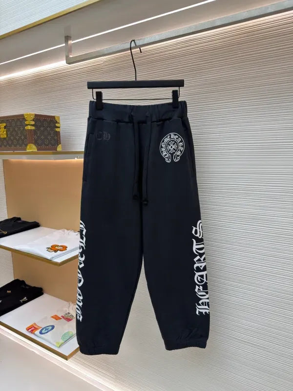 Chrome Hearts Monogram Vertical Logo Sweatpants