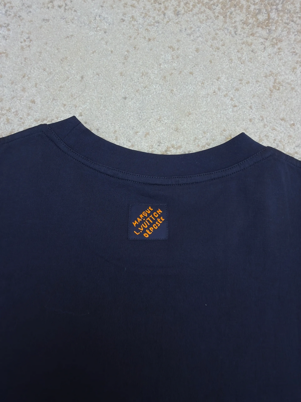 LV 1AK7HD Denim Signature T-Shirt