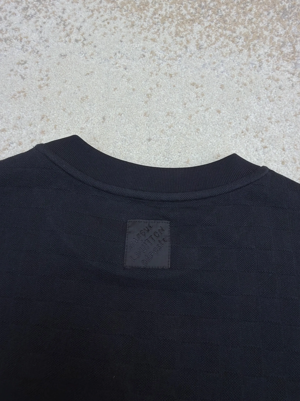 LV 1AJRHM Embroidered Signature T-Shirt