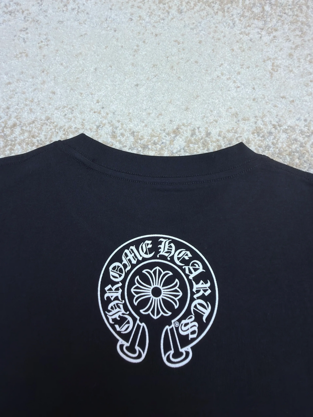 Chrome Hearts T-Bar Logo Pocket Tee