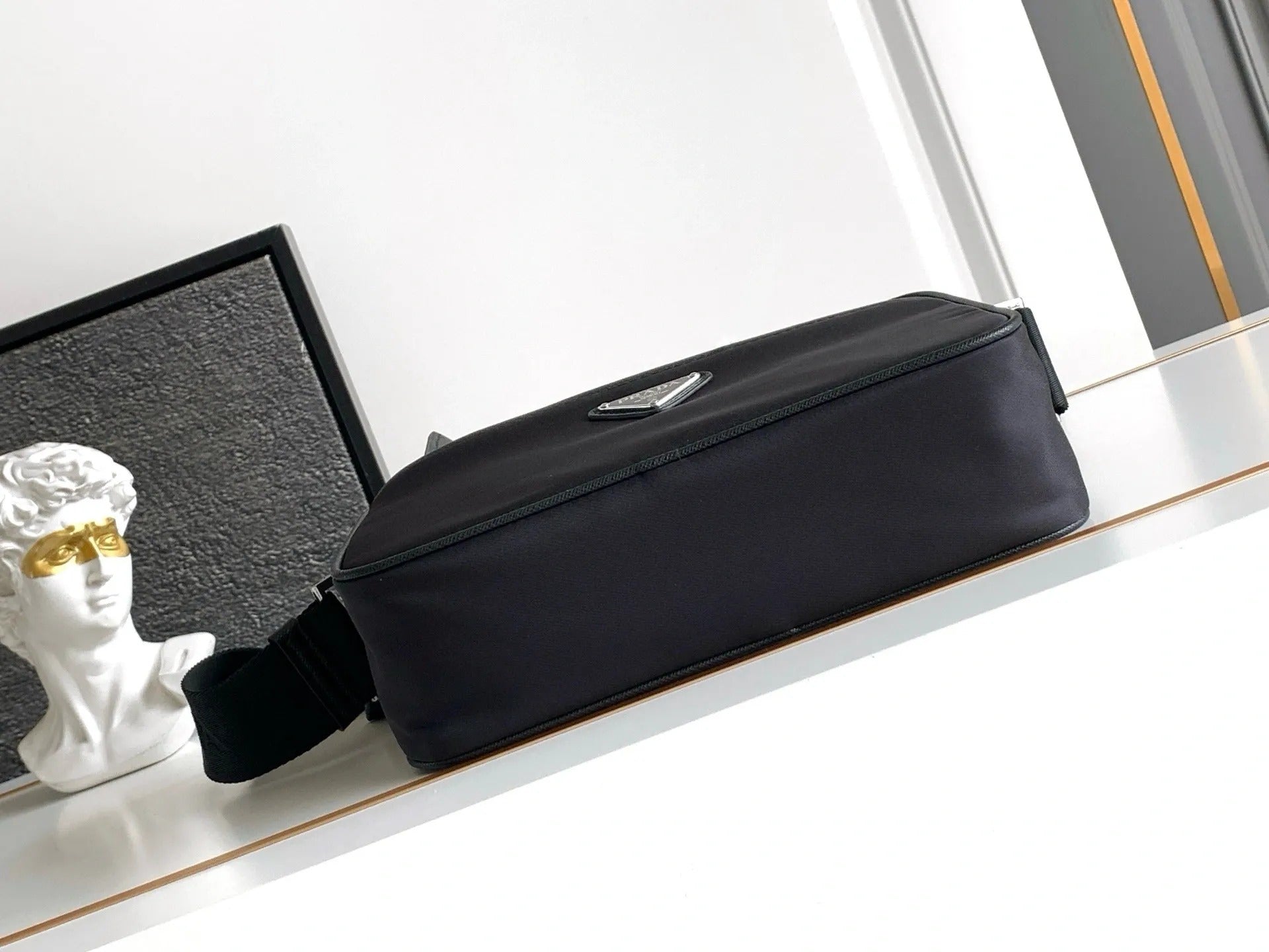 Prada Re-Nylon and Saffiano Shoulder Bag