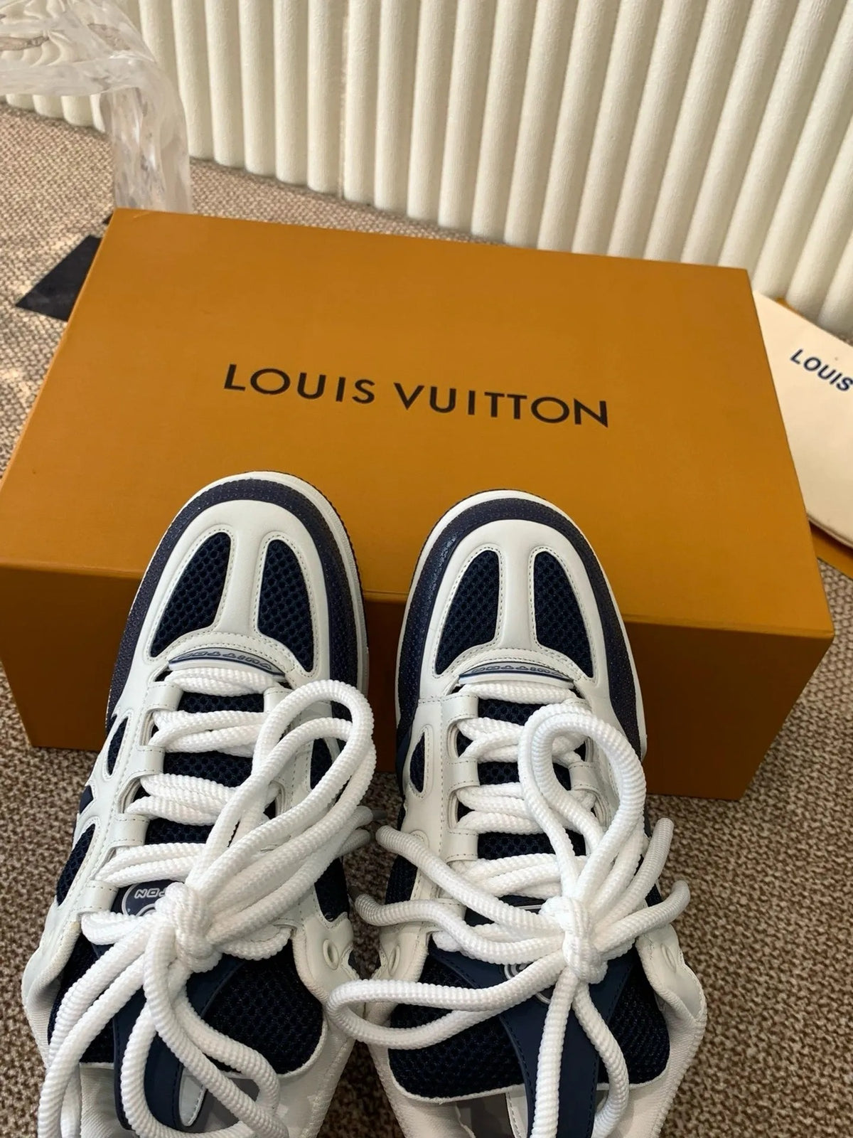 LV Skate Sneaker Navy 1ACF20