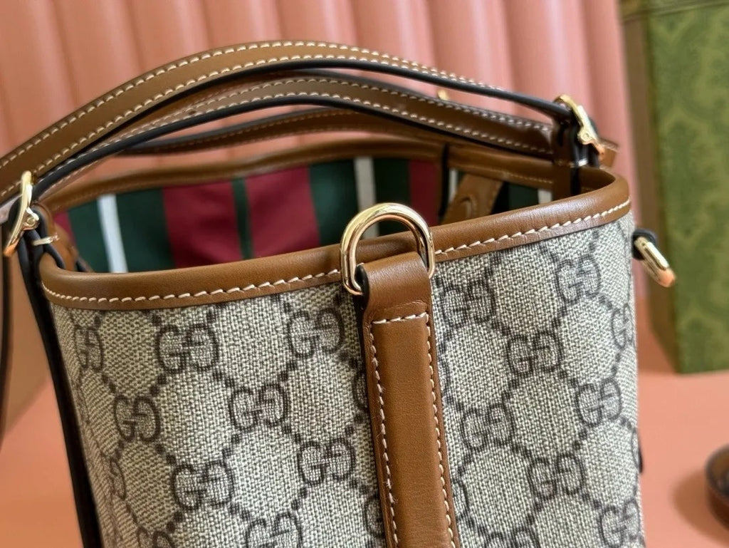 Gucci GG Emblem Medium Tote Bag