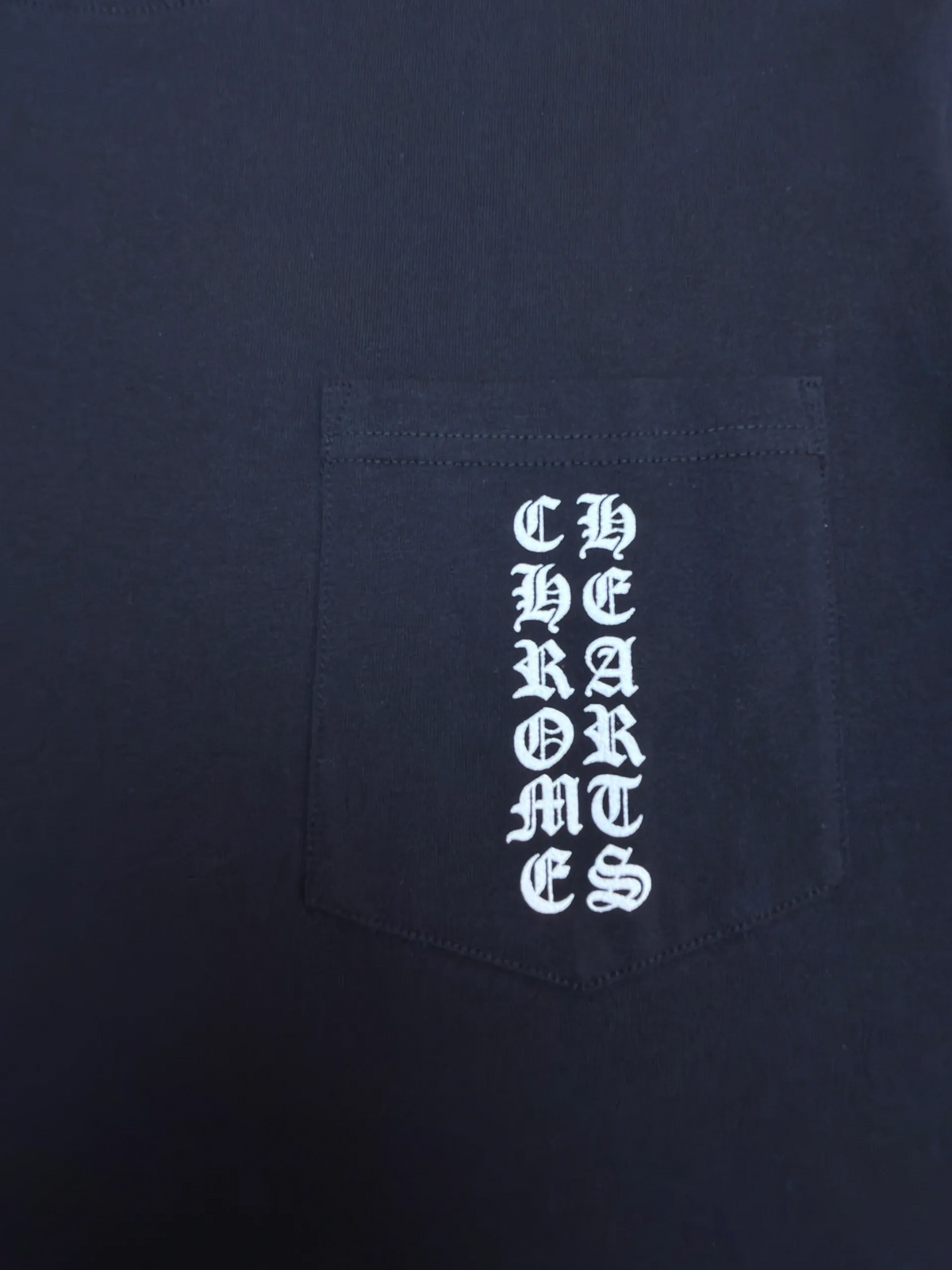 Chrome Hearts T-Bar Logo Pocket Tee