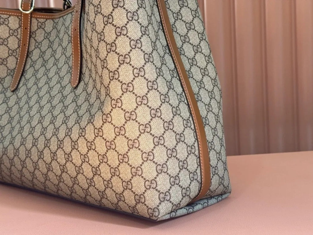 Gucci GG Emblem Maxi Tote Bag