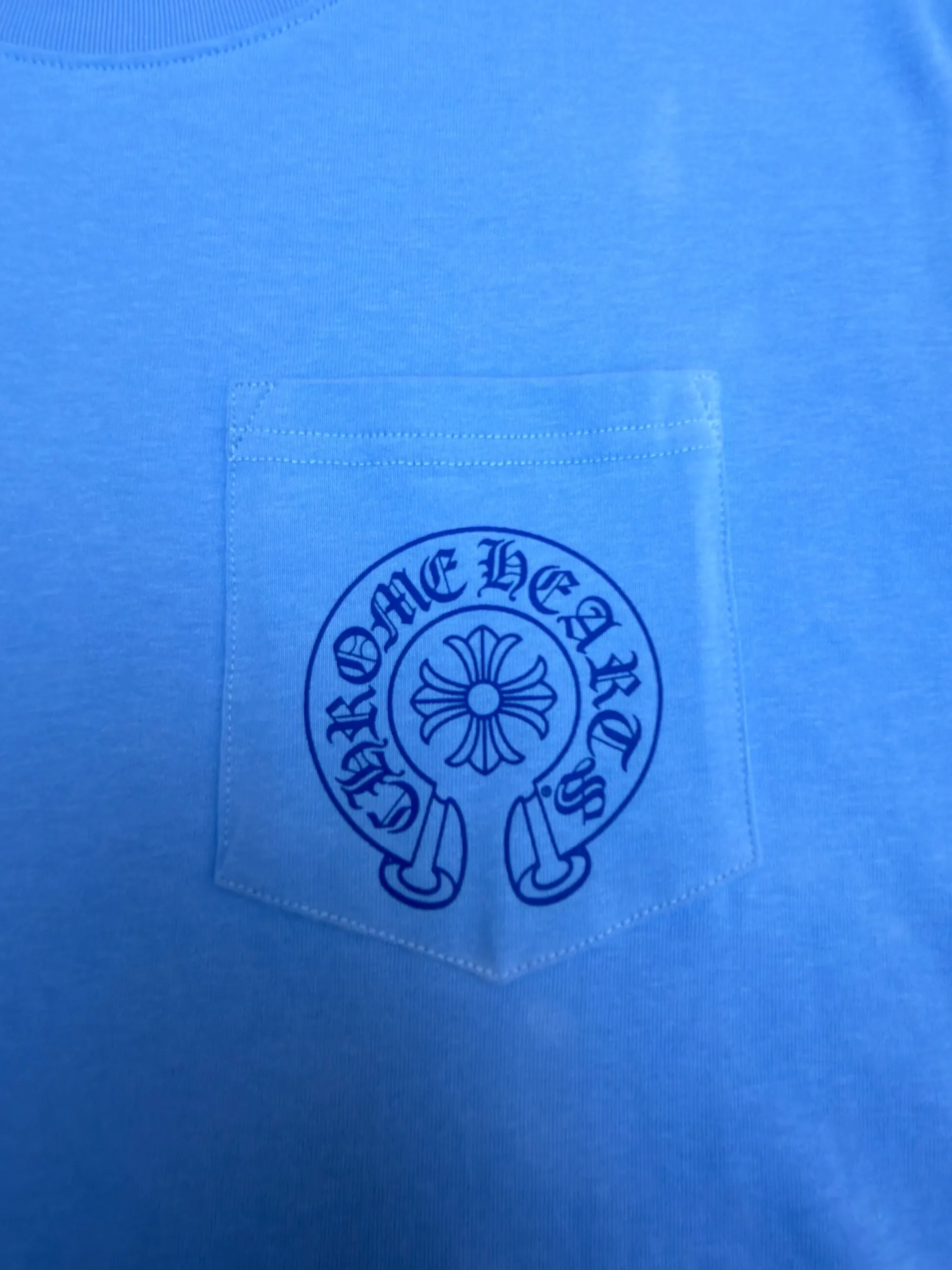 Chrome Hearts Miami Horseshoe Graphic Print T-Shirt