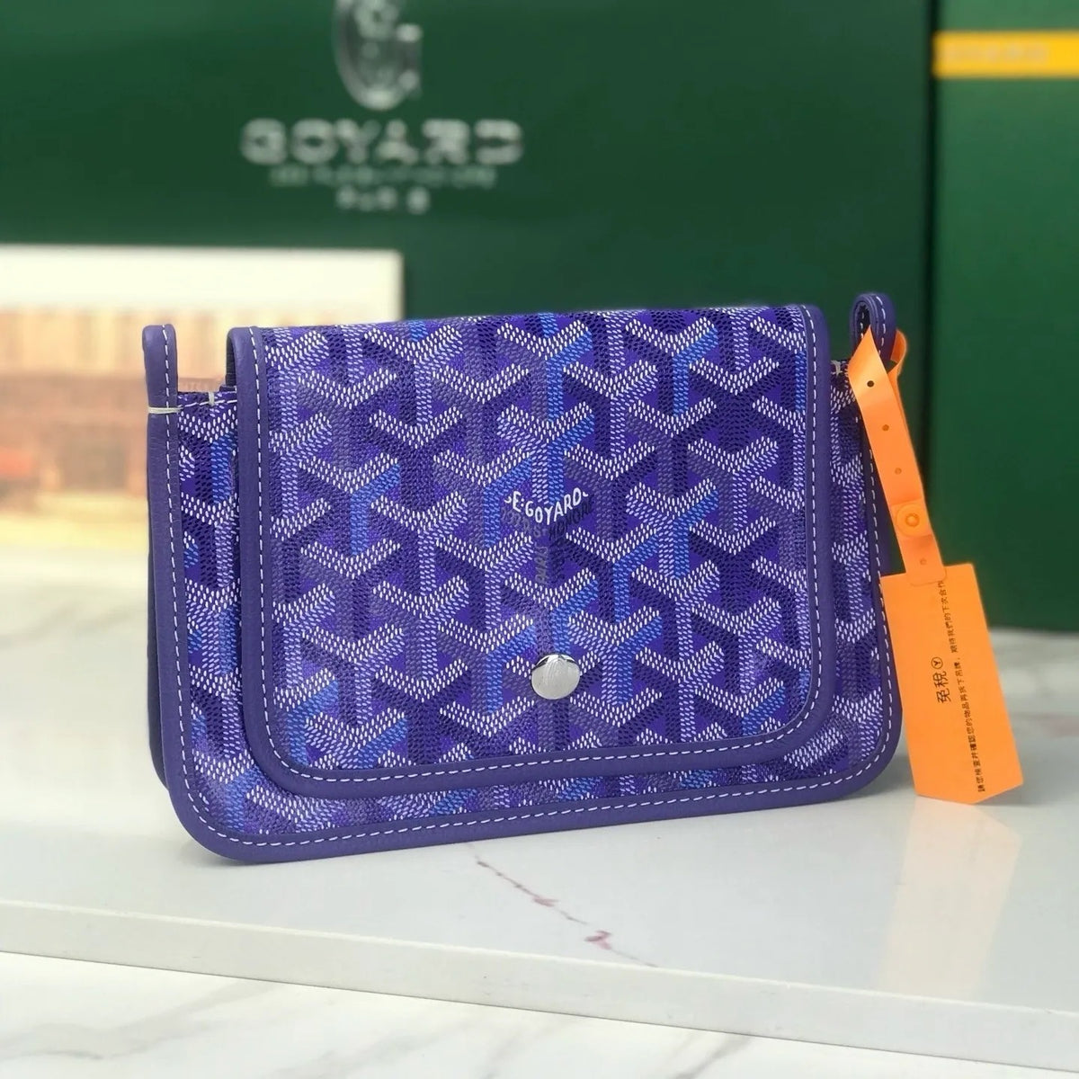 Goyard Plumet Pouch-Wallet Multicolored