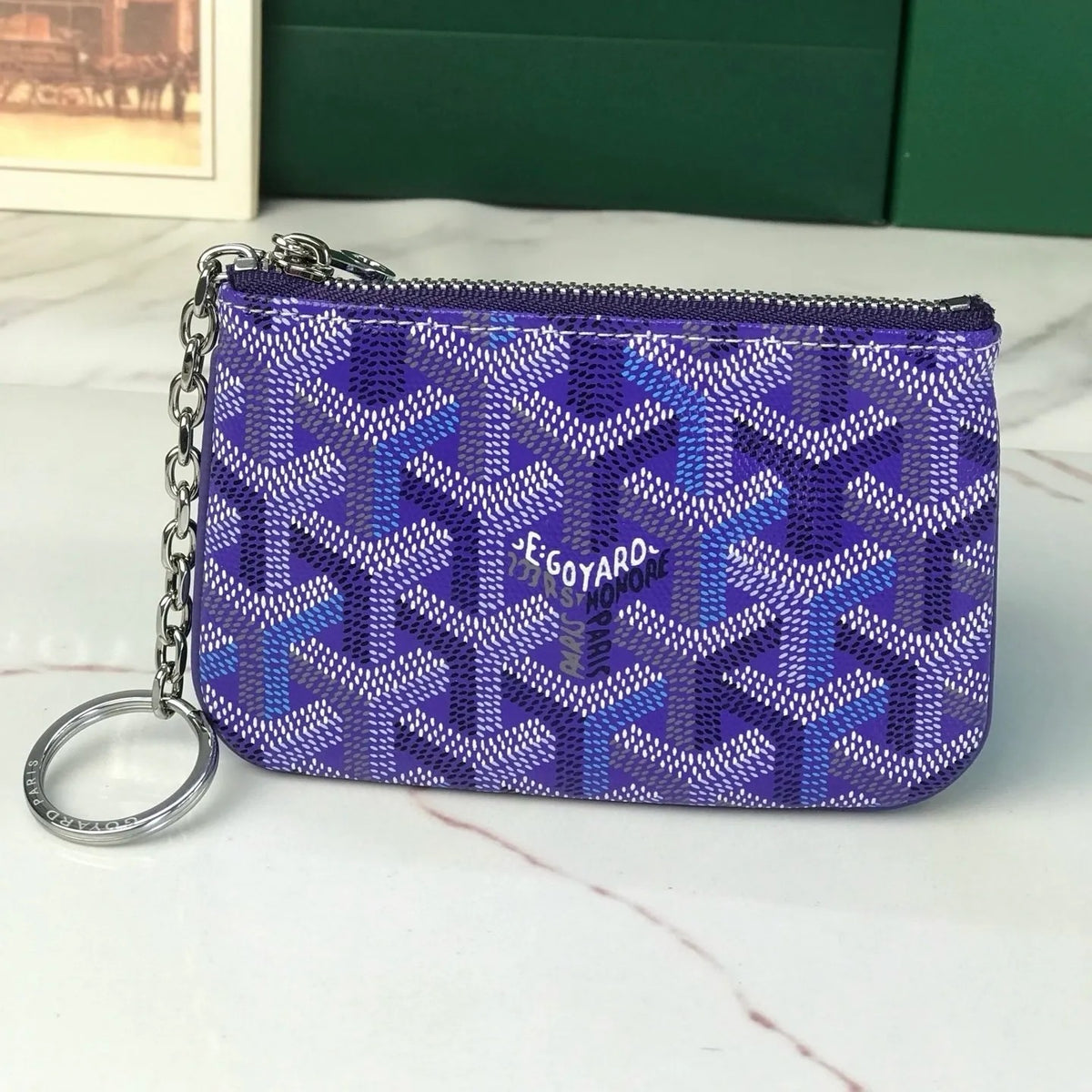 Goyard Sénat Nano Key Pouch Multicolored