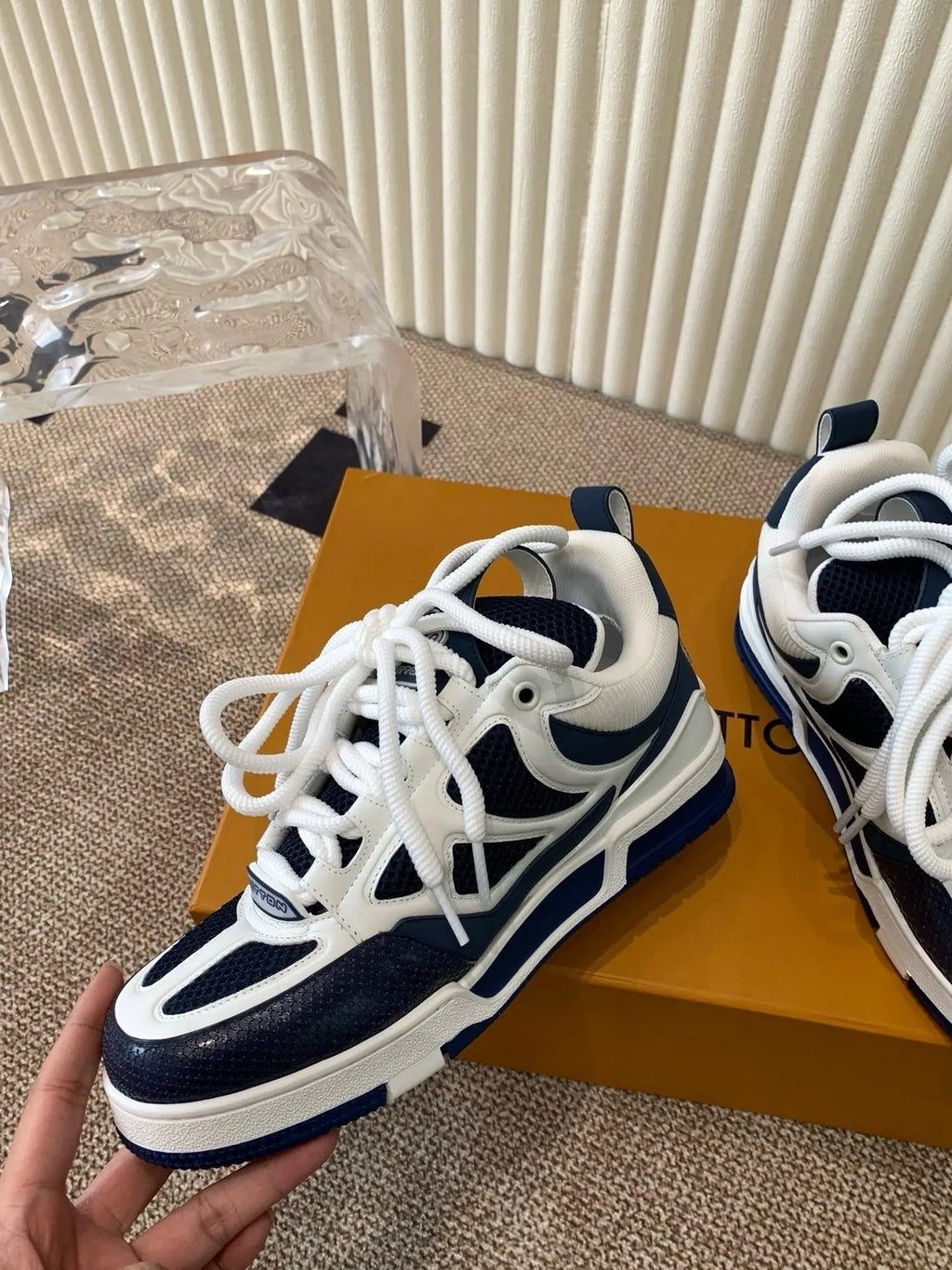 LV Skate Sneaker Navy 1ACF20