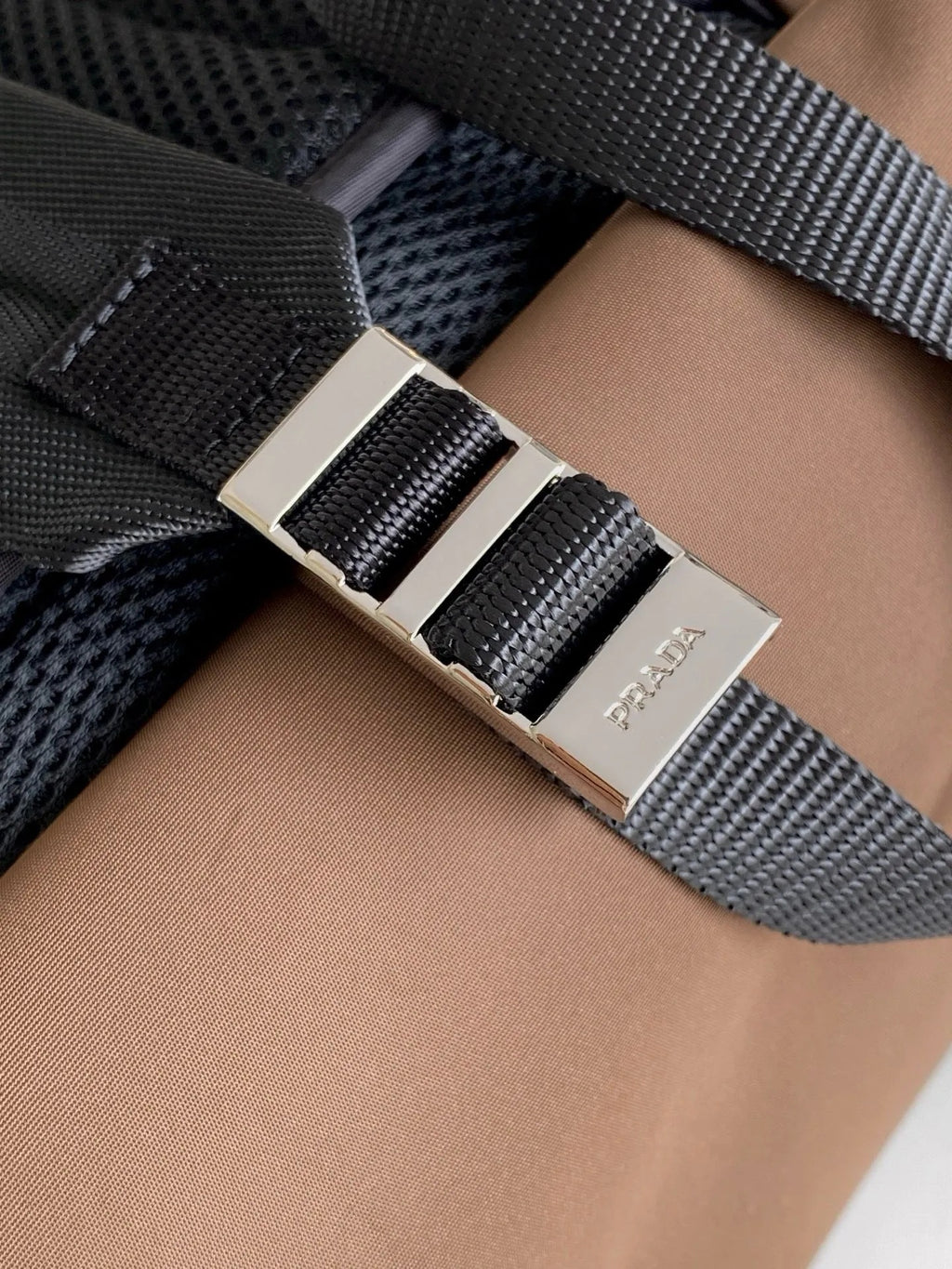 Prada Re-Nylon and Saffiano Leather Backpack