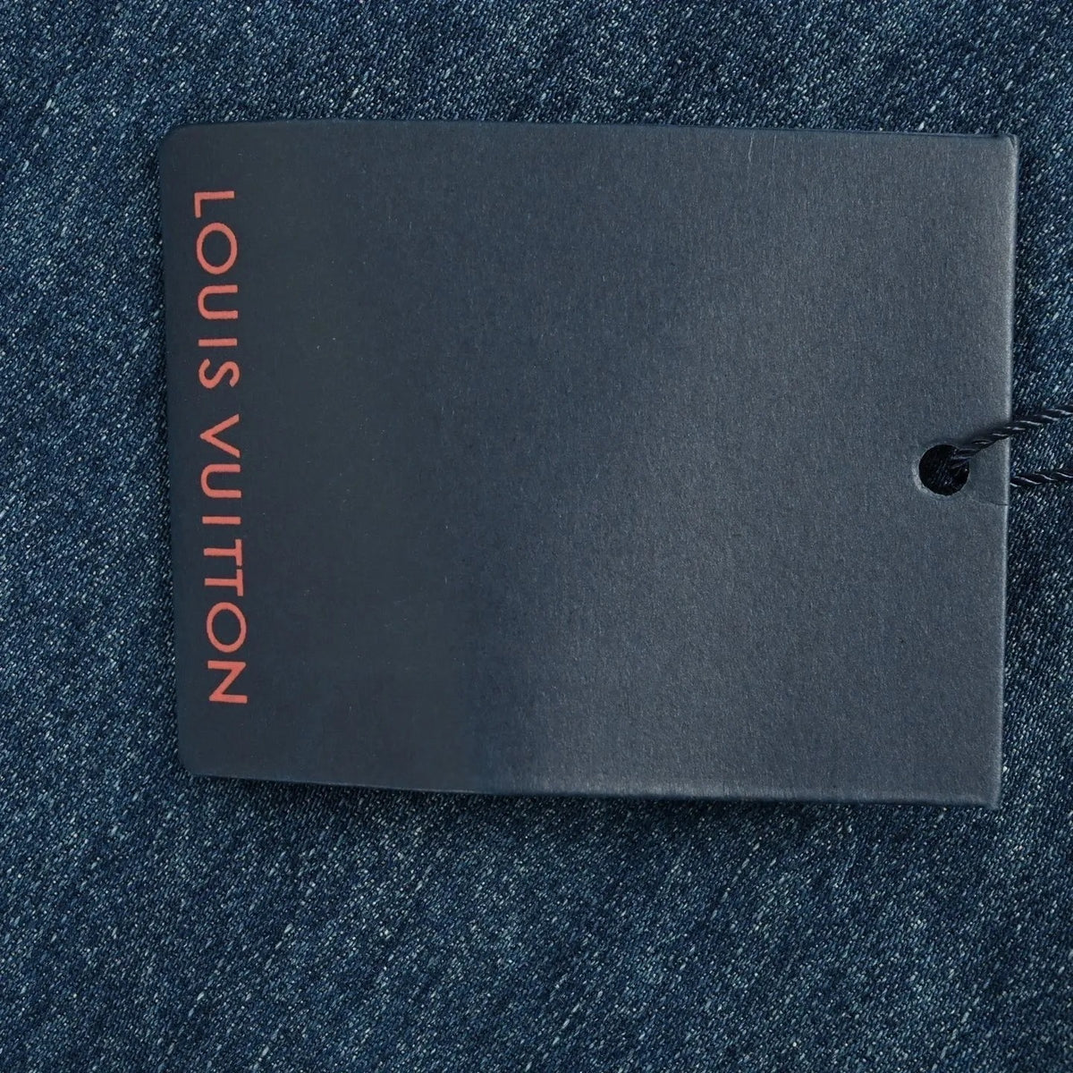 LV 1AHDMP Signature Denim Short-Sleeved Shirt