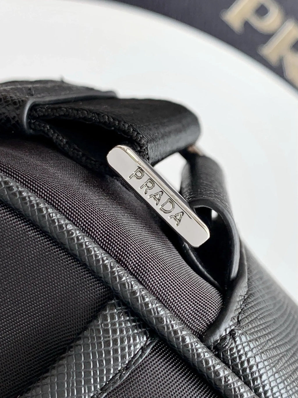 Prada Re-Nylon and Saffiano Shoulder Bag