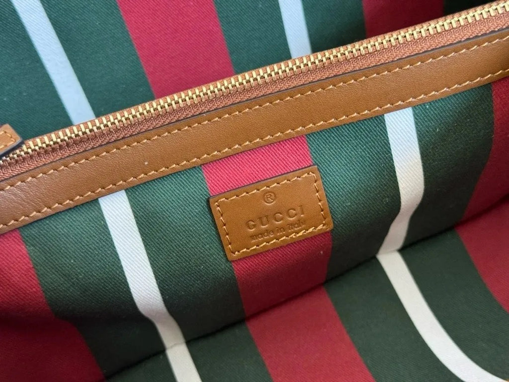 Gucci GG Emblem Medium Tote Bag