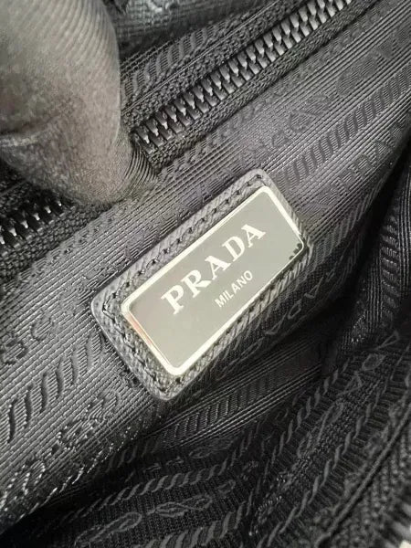 Prada Re-Nylon and Saffiano Leather Belt Bag