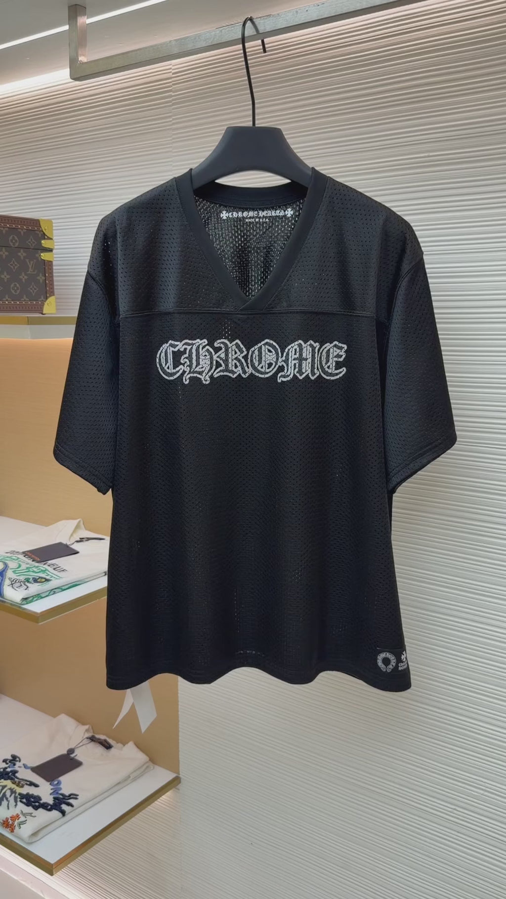Chrome Hearts Mesh Stadium Football Jersey
