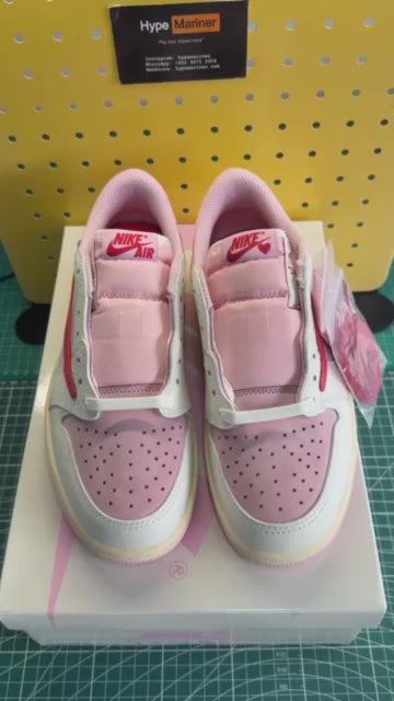 Air Jordan 1 Low Travis Scott Tropical Pink IQ7604-101