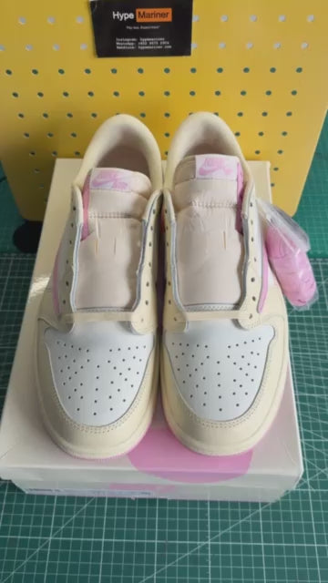 Jordan 1 Low Travis Scott Shy Pink IQ7604-100
