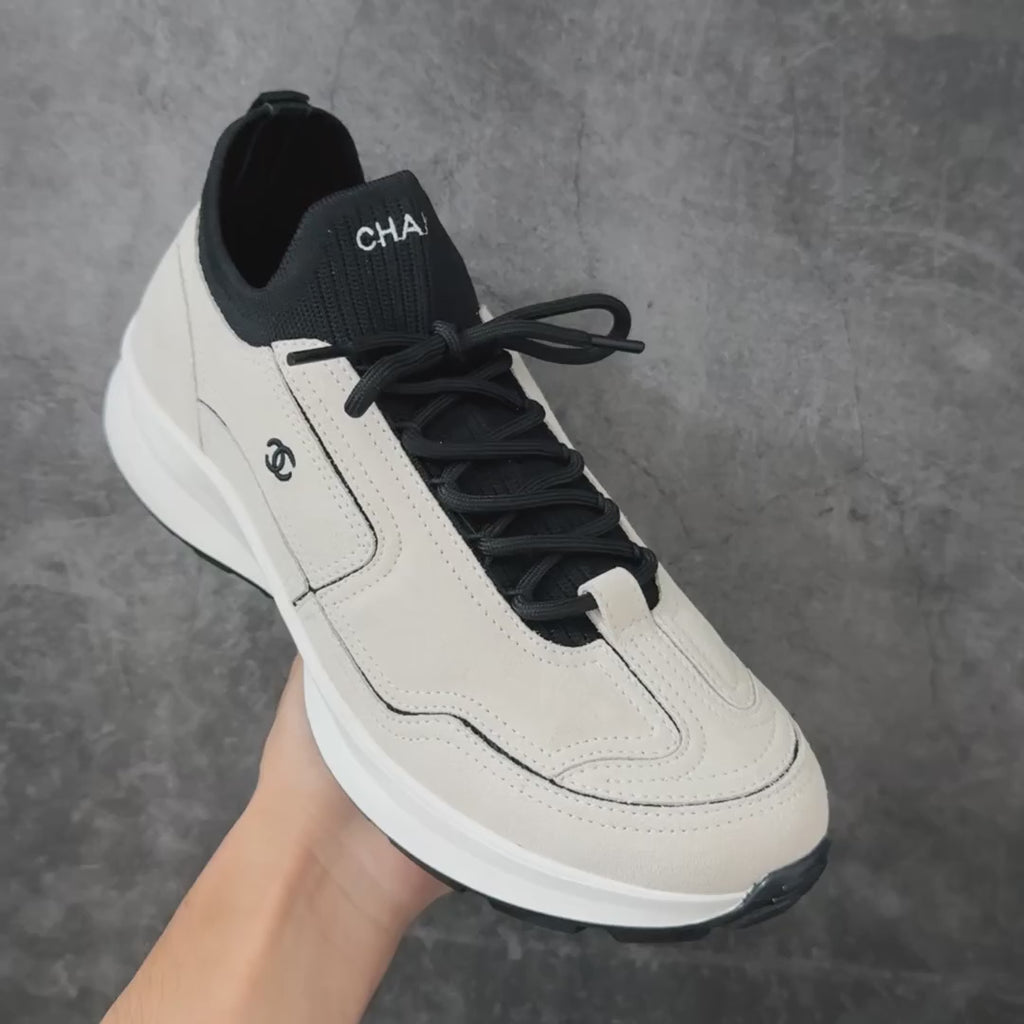 Chanel Trainer Sneaker in Calfskin & Mixed Fibers G47415