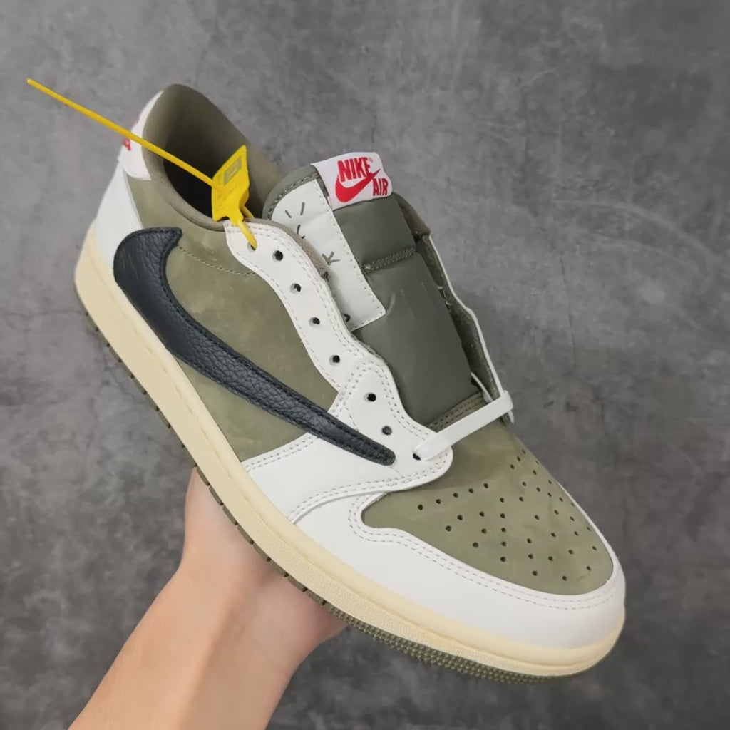 Jordan 1 Low Travis Scott Medium Olive DM7866-200