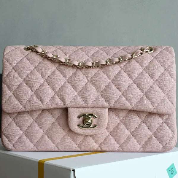 Chanel Classic Flap Bag in Grained Shiny Calfskin
